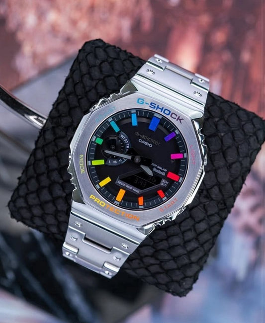 G-SHOCK CASIOAK FULL METAL RAINBOW LIMITED EDITION